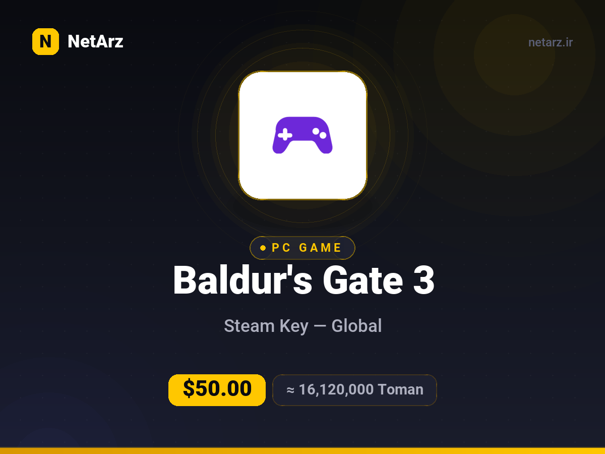 بازی Baldur's Gate 3 (استیم)